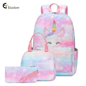 Set School Bags for Kids / Back Pack Set / Cute Cool Character Bags/ Insulated Bags / BTS / Kinder