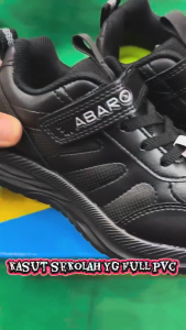 ABARO PRIMARY BLACK SCHOOL SHOES 2818N