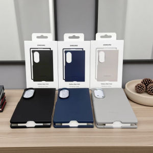 Samsung | Samsung Galaxy Z Fold 8/8Ultra 5G Case Premium Genuine Luxury Leather Phone Case Full Protective Shockproof Bumper Shell & Box