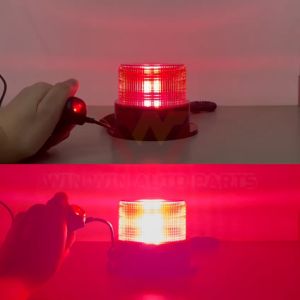 12V-24V LED LAMPU BEACON Strobe Flash Rotate Mode Warning Light Magnetic Wired Car/Truck/Lorry/Boat/Forklift Heavy Duty