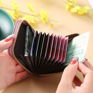 Ví nữ đựng thẻ nhiều ngăn dáng đứng nhỏ gọn thời trang LX124
