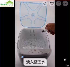 MÁY LỌC THÔNG MINH RỬA KHỬ TRÙNG GIẢM DƯ LƯỢNG THUỐC BẢO VỆ RAU CỦ QUẢ GIẢM HORMONE THỊT CÁ THỰC PHẨM  "BAHAMAR"  đo sinh thái thông minh với công nghệ thanh lọc thực phẩm OSM và tuần hoàn vi hạt