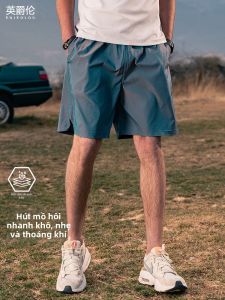 Enjeolon | Quick-Dry Casual 5/6th Length Mens Summer Shorts