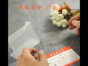 Yumi ที่เสียบป้ายราคา ป้ายชื่อสินค้าตามซุปเปอร์มาร์เก็ต ที่ตั้งโต๊ะอะครีลิค price tag มีสินค้าพร้อมส่ง