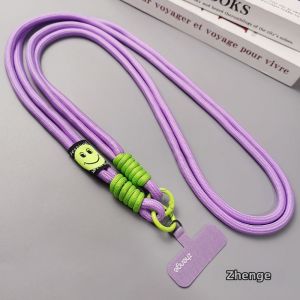 ZHENGEGE | Anti-lost Colorful Woven Phone Strap