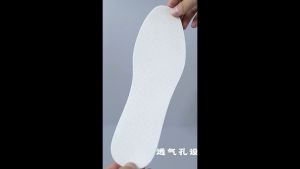 FinDee แผ่นพื้นรองเท้ายางพารา แบบยืดหยุ่นสูง ดูดซับเหงื่อได้ดี สวมใส่สบาย  จํานวน 1 คู่ Sports insole