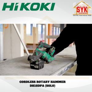 SYK Hikoki DH18DPA Brushless Cordless Rotary Hammer Drill Solo Power Tools Mesin Tebuk Gerudi Dinding