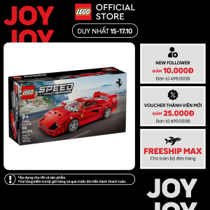 LEGO SPEED CHAMPIONS 76934 Đồ Chơi Lắp Ráp Siêu Xe Thể Thao Ferrari F40 (318 Chi Tiết)