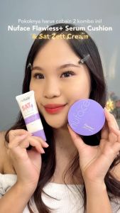 [2in1] Nuface Sat Zett Glowing Cream & Serum Cushion Package