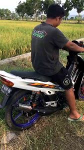 KNALPOT FIZR STANDART RACING FCR TYPE FULL SIRIP GARING NGEDOOT