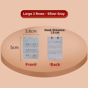 MOULIQIN | Adjustable Stainless Steel Bra Back Extender