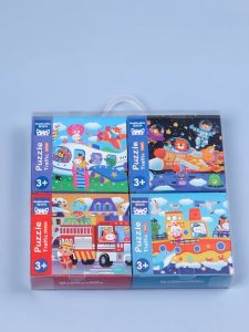 Bộ Ghép Hình Puzzle 4 Cấp Độ 4 in 1 Maoronron 12-16-24-32 Chi Tiết Đồ Chơi Xếp Hình Bằng Gỗ 4 Cấp Độ Cho Bé-Tiệm Nhà Sóc 2023