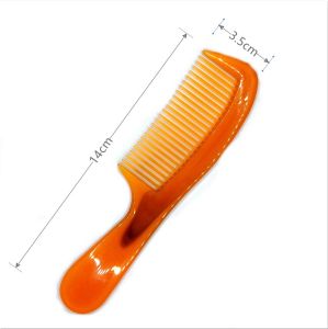 Extra Thick Long Hair Womens Comb Anti-static Prevents Bull Horn Breakable Soft Comb for Home Use Hair Care Wooden Comb