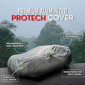 Subaru XV Protech Lab - Premium 3-Layered All Weather SILVER Aluminum Car Cover