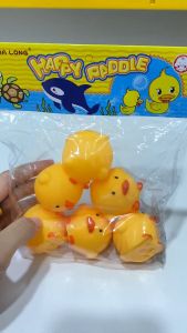[KST] 6pcs Duck Happy Teman Mandi | Mainan Mandi Anak Bayi Bebek | Mainan Bayi Laki Laki Perempuan