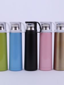 Couples Insulated Stainless Steel 304 Bullet Head Vacuum Flask Water Bottle Korean Style  Daily Gift Childrens Room