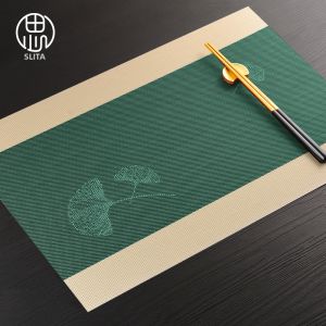 SILITA | Ginkgo Green Dining Table Placemat