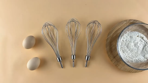 2pcs/1pcs Stainless Steel Electric Whisk Replacement Head / Handheld Egg Beater 12 Wire Rod / Durable Easy Cleaning Mixer