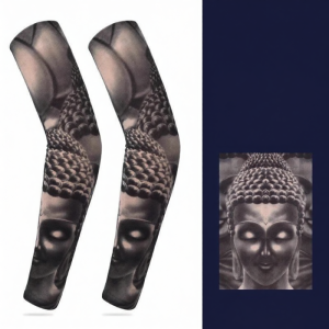GUOQI | Sun Protection Sleeve For Men With Tattoos Breathable Thin Seamless