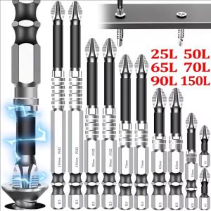 6pcs Non-slip High Hardness Bit / K5 Impact Screwdriver Bit Set / Strong Magnetic High Torque Alloy Head Drill Bits