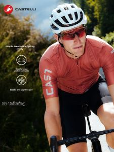 Castelli | Breathable Cycling Jersey Short Sleeve for Road Biking