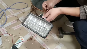 JCSYFAC Đèn pha xe máy chiếu sáng điểm 15 Led 1000lm cho xe máy ATV Xe tay ga