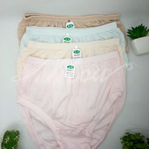 MOU STORE - Celana Dalam Miniola Wanita Dewasa Jumbo XXXL Bahan Katun Premium Isi 6pcs - 3pcs Murah