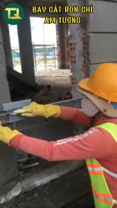 Bay cắt ron chỉ âm tường VUÔNG - Tùy chọn kích thước - Thép dày 11mm sơn tĩnh điện