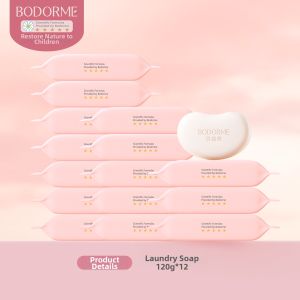 bodcrme | Stain Removal & Antibacterial Soap for Underwear and Diapers Laundry Bar