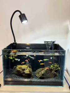 Aquarium Spotlight COB LED rotate 360 adjustable Fish Tank Light