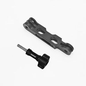 Aluminum Alloy Extension Arm with Thumb Screws for GoPro Hero 13 12 11 10 9 Insta360 X5 X4 DJI OSMO Action 6 5 Camera Mount Vlog