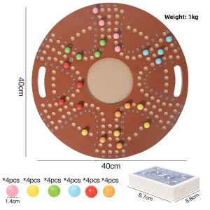 ZHUOLESHI | Educational Carrom Board Parent-Child Interaction Toy