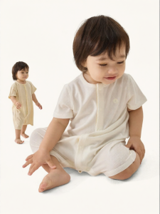 Q21 | Ultra-fine Merino Wool Short Sleeve Summer Bodysuit