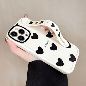 เคสโทรศัพท์ซิมเอ็ม S23 รุ่นใหม่สำหรับผู้หญิงพร้อมสายรัดข้อมือและขาตั้ง เคสโทรศัพท์แบบป้องกันการตกหล่นแบบเต็มจอจากซิมเอ็ม