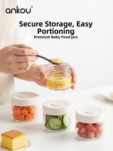Ankou | Heat Resistant & Freezer Safe Baby Food Storage Box