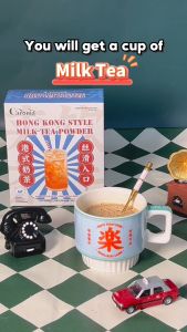 CAROMA Serbuk Teh Susu Gaya Hong Kong | HONG KONG STYLE MILK TEA POWDER | 35g x 6s