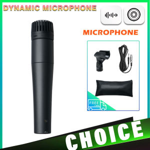 Metal 57 Cardioid Dynamic Microphone For Stage Singing Professional Wired Microphone for Shure Karaoke BBOX Recording Vocal