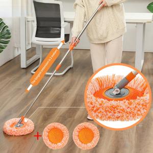 Cleaning Supplies Adjustable 360 Degree Rotatable Wet Dry Mopping Mop For Wall Household