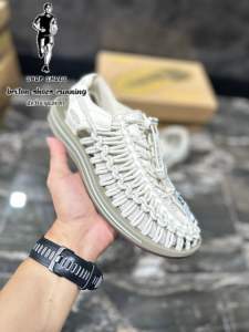 Sales 50% รองเท้าเชือกถัก  สี ครีมชานม สินค้าถ่ายจากงานจริง100%