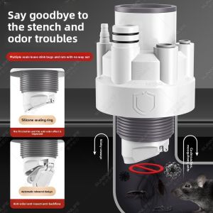 SUNINLIFE | Odor Preventing Drainage Triple Connector