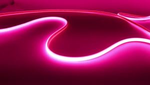 220V Switch Power COB LED Neon Strip Light Warm Red Blue Pink Yellow Purple Kit 288LEDs Flexible Tube Lamp Waterproof Home Decor