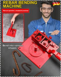 Labor-Saving Steel Rebar Bender Metal Bar Bender Steel Bar Bending Machine