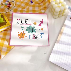 Mr.Paper 20 CÁI Bộ Thiệp Chúc Mừng Sinh Nhật Đầy Màu Sắc Giấy Vuông Sáng Tạo Mặt Sau Trống Để Viết Tin Nhắn Gói Sinh Nhật