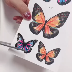 TATO TEMPORER STIKER Seri LC-871 DIAMOND uk 21x15cm tahan 2-4 hari TATO BASIC