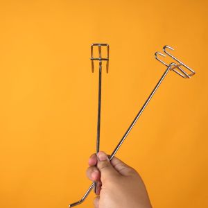 Cantelan / Cantolan / Gantungan / Kaitan Hook Ram Display Snless Tebal 30cm