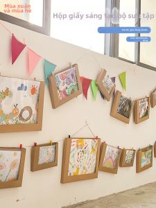 Kraft Paper Creative Activity Storage Box