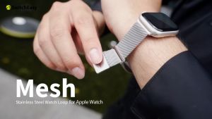 (ส่งจากไทย) สายนาฬิกา Switcheasy Mesh Stainless Steel สำหรับ Apple Watch 10 / 9 / Ultra / 8 / 7 / 6 / 5 / 4 / 3 / 2 / 1