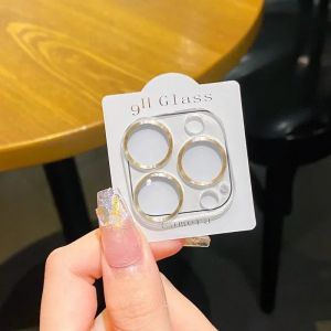 LS | Lens Protection For iPhone 17 Air 16 15 14 13 12 Mini 11 Pro Max Plus 17E 16E Camera Metal Ring Tempered Glass Lens Film Cover