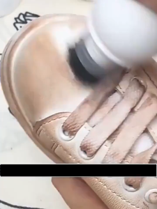 【BUY1TAKE1】Shoe Cleaner & Whitener With Smart Brush Cleans Crevices Removes Stains Shines Fast