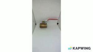 BALL VALVE KUNINGAN STOP KRAN 1\" 3/4\" 1/2\" INCH CAMEL HIGH QUALITY